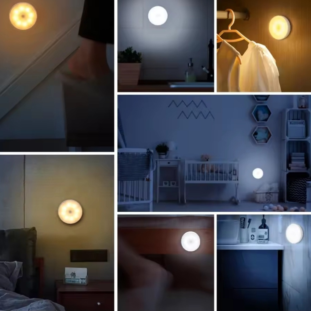 Lámpara LED Recargable con Sensor